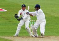 Sachin Tendulkar scored an attractive 92 to save the day for India